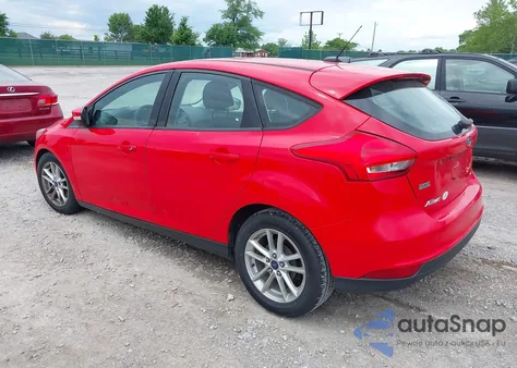 2015 Ford Focus Se из США, поврежденный, VIN 1FADP3K26FL301057
